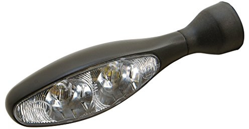 Blinker Kellermann Micro1000 extreme v+h Klares Glas / Schwarz 1 Stück