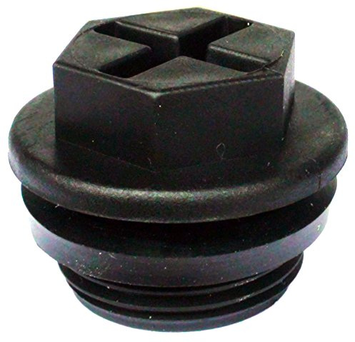 Belli 0162 2 Bouchon de Vidange 20/27 Noir