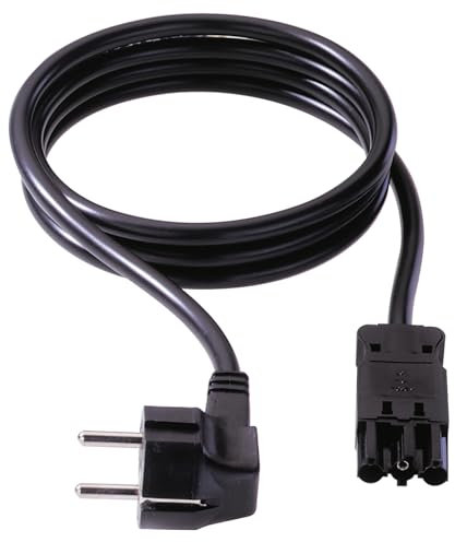 Bachmann 375.003 Câble d'alimentation Schuko GST 18 Noir 3 m