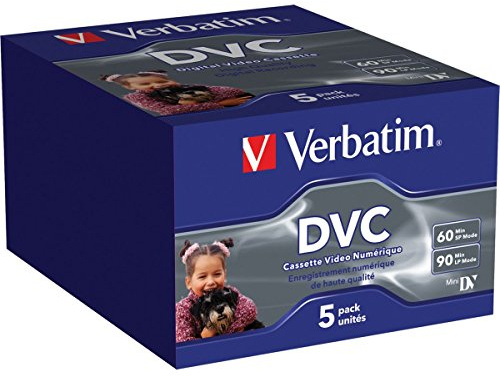 Verbatim - 47652 - Mini DV - Pack de 5-60 mn