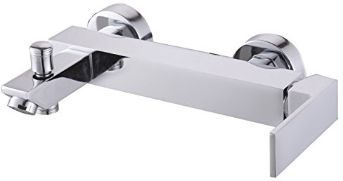DP bath - Wannenfüllarmatur Serie Fresno, 1 Stück, silber, GBSF004
