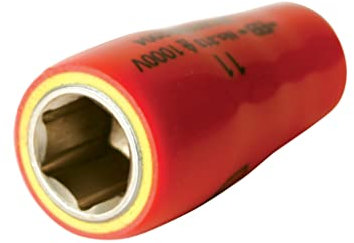 Wiha 31343 Insulated 1/4 Drive Socket, Inch 7/16 by Wiha