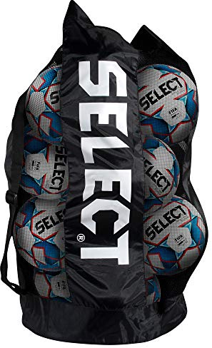 SELECT Duffle Ball Bag(Holds 12 size 5 soccer balls), Black