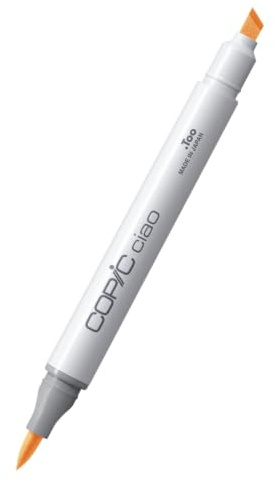 Copic Ciao Markers, Skin White/Cotton Pearl, Tender Pink
