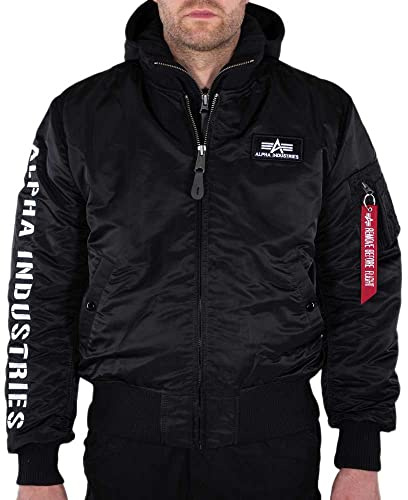 Alpha Industries MA-1 D-Tec SE Bomberjacka för män Black/White