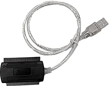Cable Convertidor USB 2.0 a 2.5 44 pin 3.5 40 pin IDE SATA Disco Duro