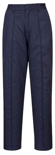 Portwest Pantalones Elásticos De Mujer, Tamaño: XXL, Color: Marino, LW97NARXXL
