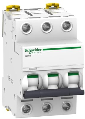 Schneider Electric a9 °F74320 IC60 N disjoncteur, acti9, 3p, 20 A, courbure C, 50/60 HZ, Blanc