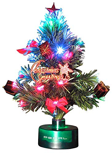PEARL Weihnachtsbaum Auto: LED-Weihnachtsbaum mit Glasfaser-Farbwechsler (LKW, Mini, Pkw)