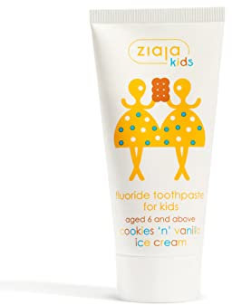Ziaja Kids Toothpaste for Kids Cookies'N'Vanilla Ice Cream 50Ml