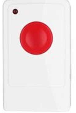 Lupus Panic Button für die XT Smarthome Alarmanlagen, kompatibel mit den XT Funk Alarmanlagen, löst beim Druck Alarm aus, informiert via APP, SMS, E-Mail, uvm., 12015