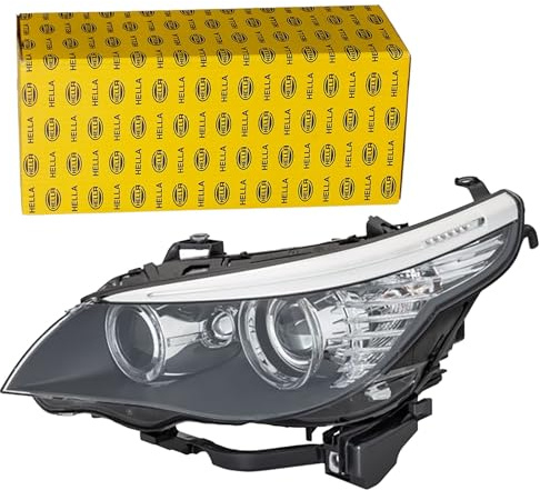 HELLA 1EL 164 907-001 Bi-Xenon Scheinwerfer - BMW 5er (E60) - ECE/CCC | Kompatibel mit: BMW 5, 5 Touring