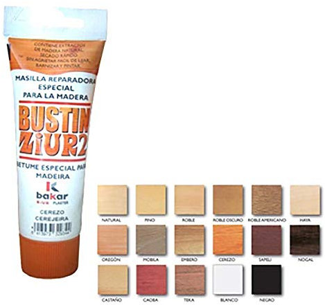 Wolfpack 14070020 Reparaturkitt für Holz, 120 g, buchefarben