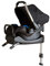 Hauck Infant Car Seat Incl. ISOFIX Base Comfort Fix Set, Group 0 +, for Babies from Birth up to 13 kg, ECE R44/04, Light, Sun Canopy Included, Black