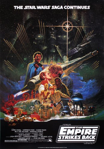 Star Wars Poster Empire Strikes back Japanese I