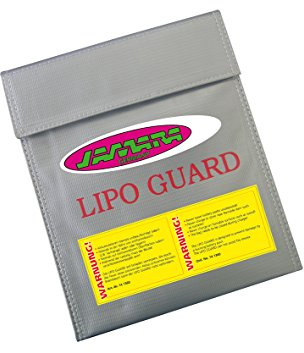 JAMARA 141430 - LiPo Guard Lipobrandschutztasche, XL, 30 x 23 cm