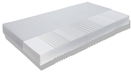 FMP Matratzenmanufaktur orthopädische 7 Zonen Kaltschaummatratze Noblesse Medipurbezug Härte: H2 (bis max. 85kg) Gr. 80x200 cm