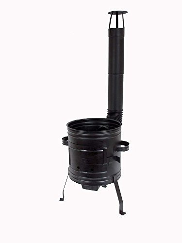 troph-e-shop Ofen 36 für Gulaschkessel Gulaschtopf 14 Liter Metallofen Holzofen Gulaschkanone