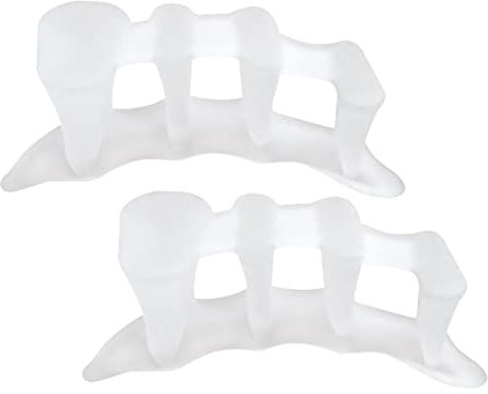 Facynde Zehenspreizer Silikon, Zehentrenner Aus Silikon Für Überlappende Zehen, Relief Kleiner Zehen Druck Und Schmerzen