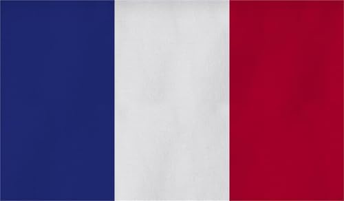Flagge Großformat 250 x 150 cm wetterfest Fahne in 16 verschiedenen Ausführungen mit Ösen Farbe Frankreich