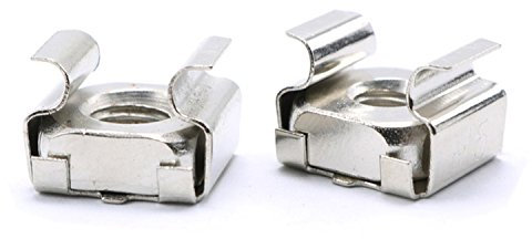 M4 Cage Nut,Stainless Steel,Pack of 50-piece,M4 Captive Nut