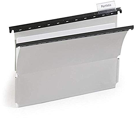 Durable Hängemappe, mit seitlichen Laschen, grau, Packung à 25 Stück, 260110