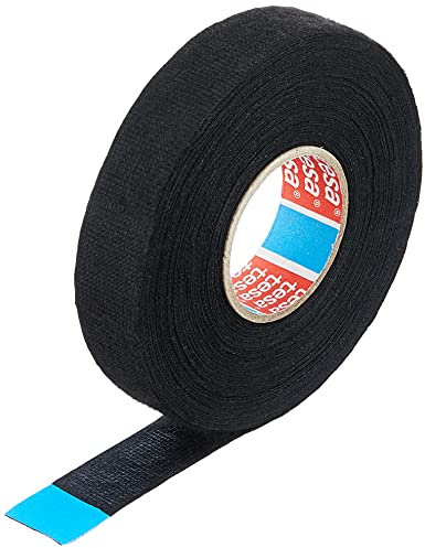 tesa Nastro in Tessuto Non Tessuto Pet 51608 per Cablaggio, Nastro Isolante in Cotone (19 mm x 25 m), 25 m