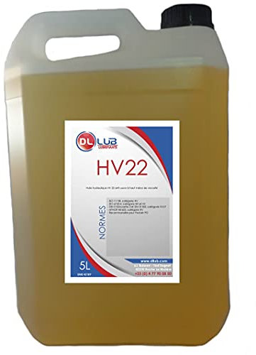 DLLUB - HUILE HYDRAULIQUE HV 22-5 litres