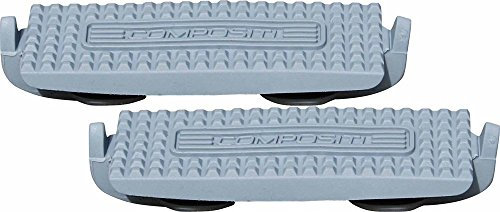 Compositi Steigbügeleinlagen Premium Steigbügel Adult/Erwachsene 12 cm, Farbe: grau