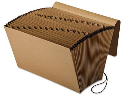Pendaflex Essentials 1-31 Fächermappe mit 21 Fächern, Kraft, legal, braun