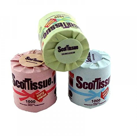 Melody Jane Dolls House Miniature Bathroom Accessory 3 Pack Toilet Rolls Tissue