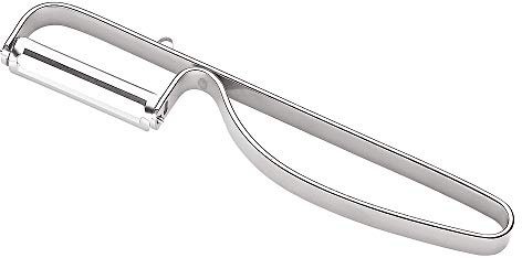 KÜCHENPROFI 1005212800 Gemüseschäler, längs, Edelstahl, Silber, 30 x 3 x 3 cm