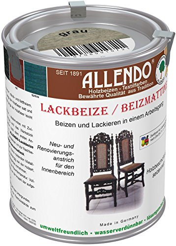 Lackbeize Buntfarbe (750 ml grau)