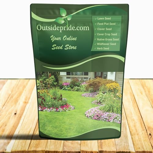 Outsidepride Crimson Clover Seeds - 5 lbs. Annual, Nitrocoated, & Inoculated Ground Cover Seeds, Ideal for Lawn, Cover Crop, Pasture, Hay, Green Manure & Wildlife Forage