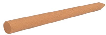 Pointed Abrasive File Sharpening Stones - Ff723 3X5/16 Base Indiapoint Stone
