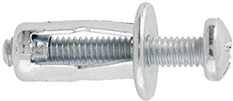 Molly M10110-XJ 10 x Hohl-Befestigungsmaterial, 8 x 16 mm, grau