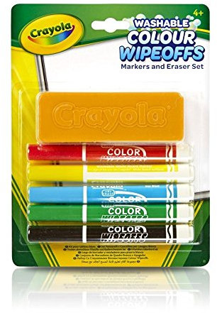 Crayola – 98 – 9302-e-000 – Set per Lavagna Bianco