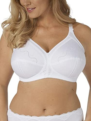 Triumph Donna Doreen + Cotton 01 N, Non-wired bra, WHITE, 6D