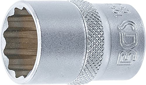 Bgs – Chiave a bussola esagonale/12, 1/2 pollici, 19 mm, 1 pezzi, 10639