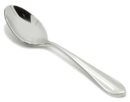 Fortessa Forge 18/10 Stainless Steel Flatware Espresso Spoon, Set of 12