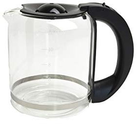 Domo Verseuse en verre universelle de 1,5 L pour machine à café standard et DO417KT, DO417KT-GK