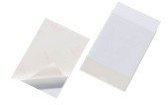 Durable Selbstklebetasche POCKETFIX©, Gr áe: 150x110mm, seitl. offen, transparent, 25 St.