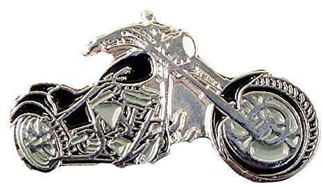 Metall-Emaille-Anstecker für Motorrad, Chopper