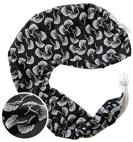 My Brest Friend Original Nursing Pillow Cover - Slipcovers For Baby - Adjustable Fit, Easy Care, Durable - Original Nursing Pillow Not Included, Black Flowing Fans