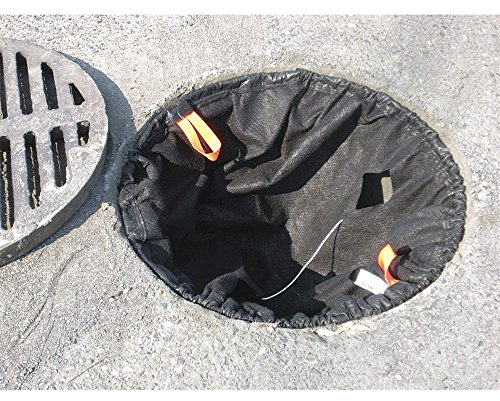 Eagle T8701B StormNest Catch Basin Insert, Sediment-Oils, Round, 24 - 26, Black