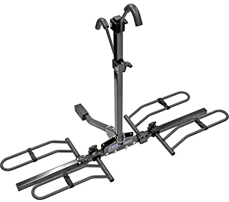 Reese Towpower 63134Q-Slot™ Trailer Hitch Bike Carrier, 2-Bike, 1-1/4 Inch and 2 Inch Receiver