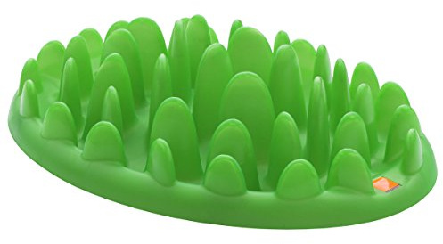 NORTHMATE® Green - interaktiver Napf L: 40 cm B: 30 cm H: 10 cm grün