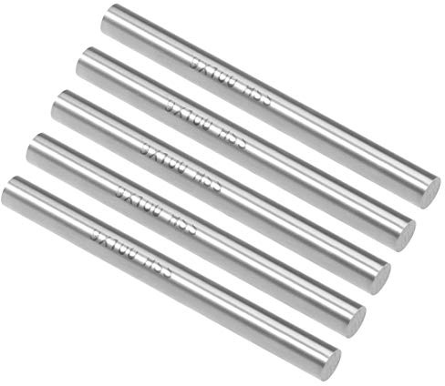 sourcing map 5St Rundstange Stahl, 9mm HSS Drehmeißel, für Wellengetriebe Drehmaschinen Bohrmaschine Miniaturachse, Zylinderstift DIY Werkzeug 100mm Lang
