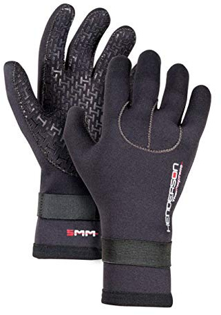 Henderson Thermoprene Closure Glove, 5mm Neoprene, Gator Elastic Closure, High-Grip Textured Palm, Medium