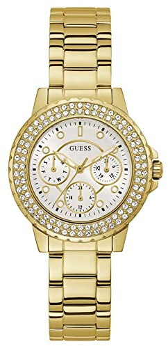 Guess Damen-Armbanduhr, Sport, Kristall, multifunktional, 36 mm
